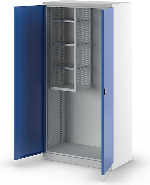 Actual product image MBA-System JUMBO equipment and cleaning cupboard, solid panel doors / 1 shelf box, light (45 cm, 112 cm)