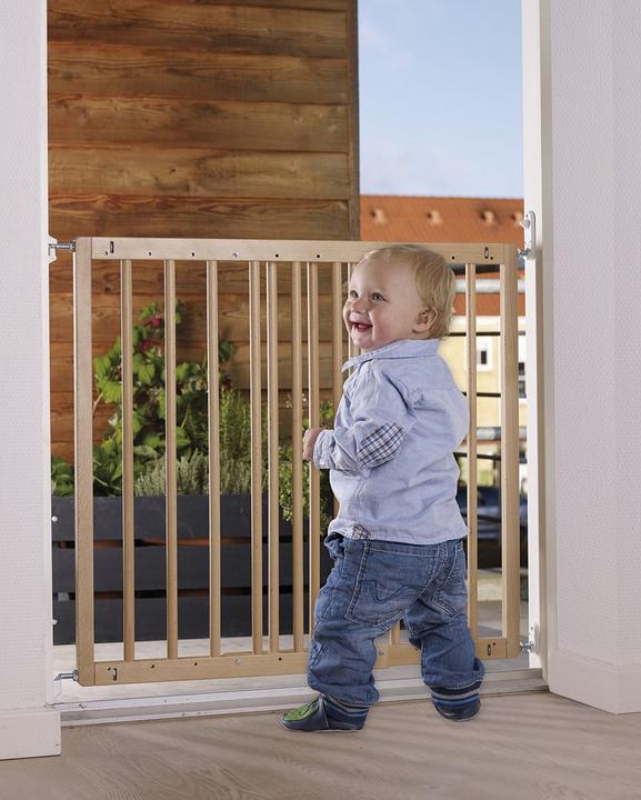 Immagine prodotto Baby Dan Cancelletto di sicurezza Multidan in legno 60,5-102 cm (60.50 cm)