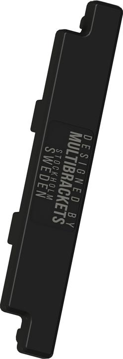 Produktbild Multibrackets Schienen Endstück, zu Pro system, schwarz