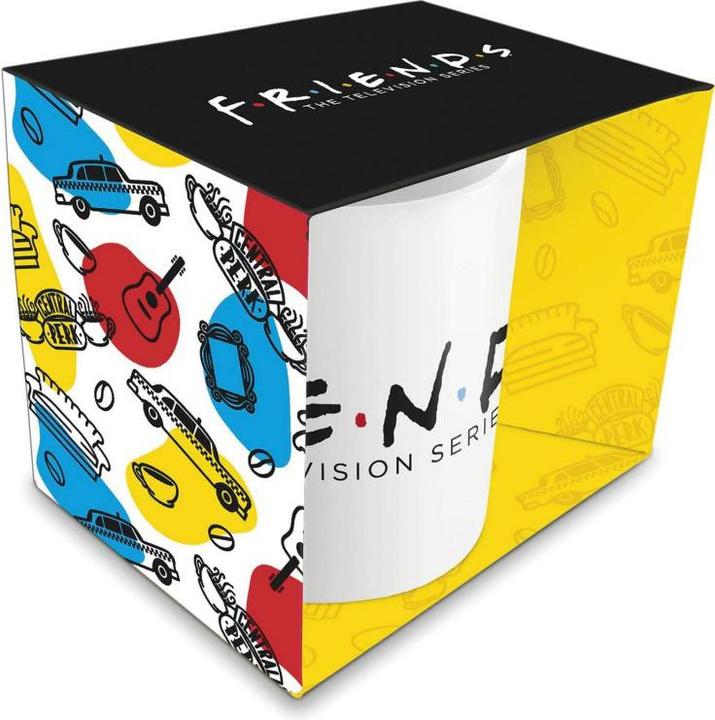 Productafbeelding Friends - Keramische mok in geschenkverpakking 350 ml (wit) (350 ml, 1 x)