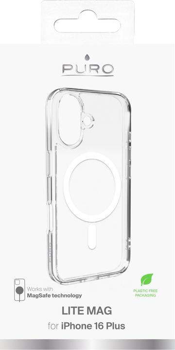 Actual product image Puro Cover (Apple iPhone 16 Plus)