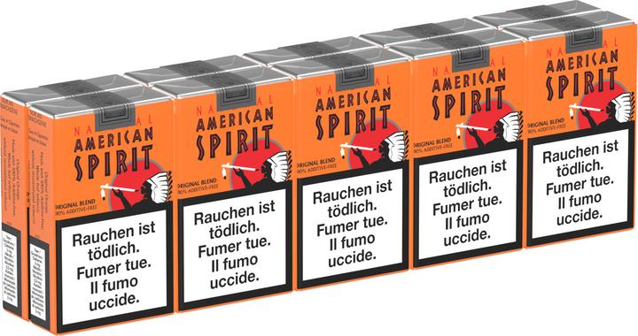 Immagine prodotto Natural American Spirit Arancione morbido (10 pz.)