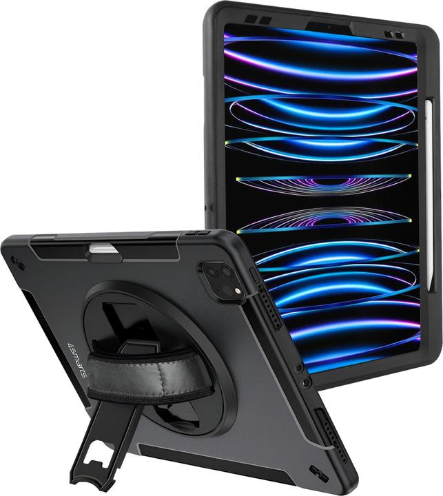 Produktbild 4smarts Rugged Case Grip (iPad Pro 12.9 2018 (3. Gen), iPad Pro 12.9 2020 (4. Gen), iPad Pro 12.9 2021 (5. Gen), iPad Pro 12.9 2022 (6. Gen))