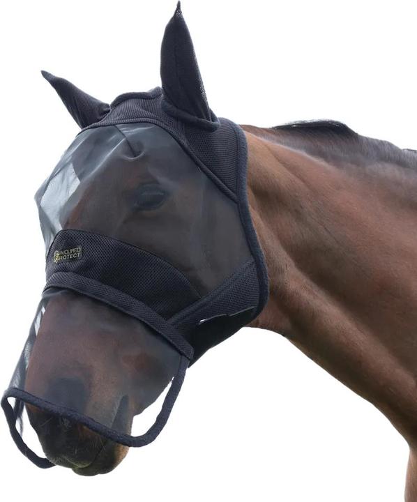 Hy Pferde Fliegenmaske mit Ohren & Nase Armoured Protect