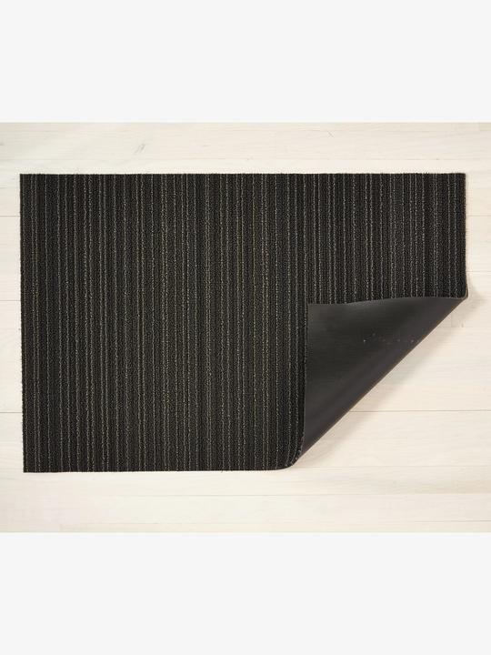 Actual product image Chilewich Doormat Skinny Stripe Steel 61 cm x 91 cm (61 x 91 cm)