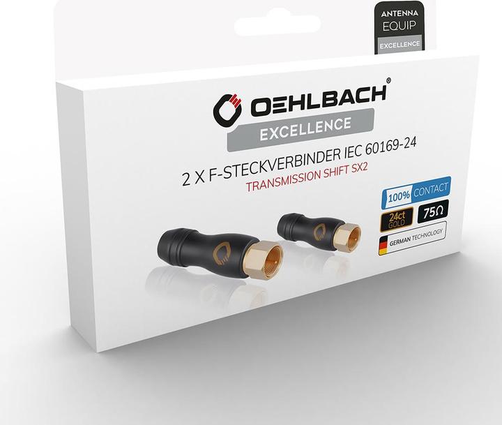 Actual product image Oehlbach Antenna Adapter Series F Plug (Antenna cable)