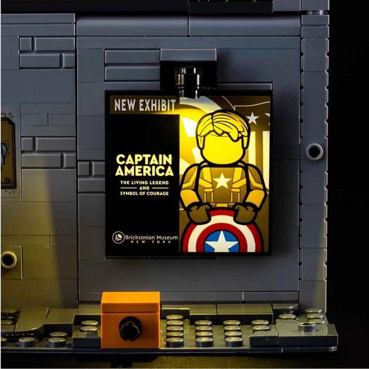 Actual product image Light my bricks LEGO Sanctum Sanctrorum #76218 Light Kit