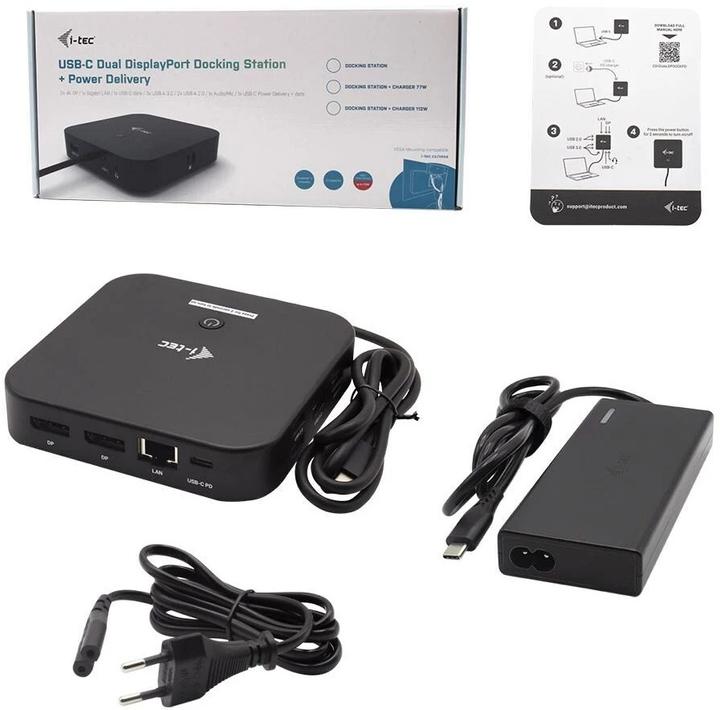 Actual product image i-tec Dual Display (USB-C, 10 Ports)