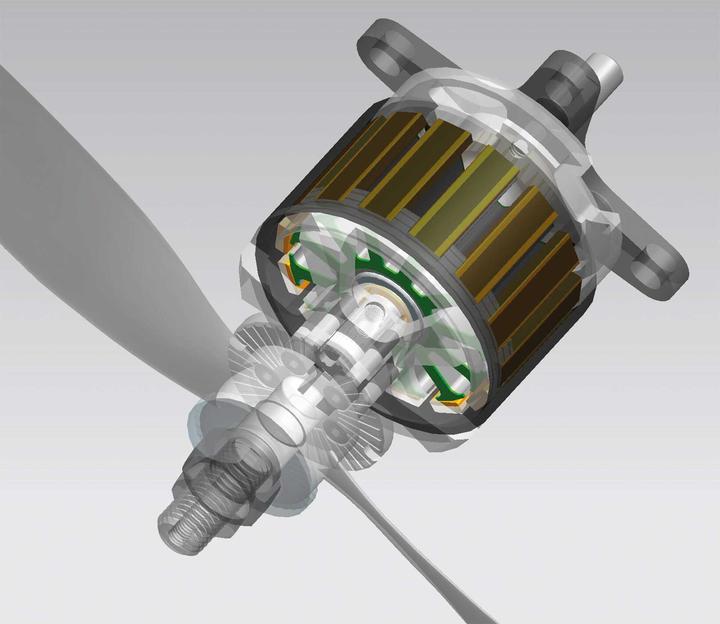 Produktbild Planet-Hobby JOKER 4250-4 V3 1020 KV BRUSHLESS MOTOR