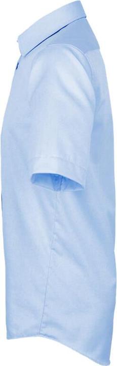 Actual product image Hakro Mens Business Shirt 1/2 Sleeve Sky Blue Size L (L)