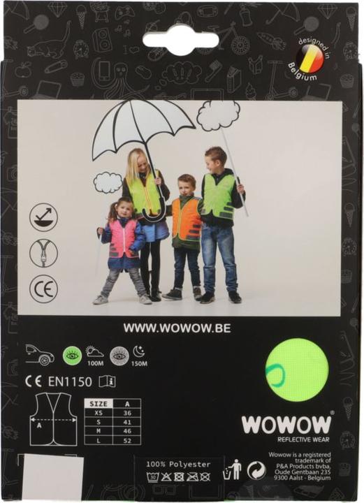 Actual product image Wowow Children safety vest (L)