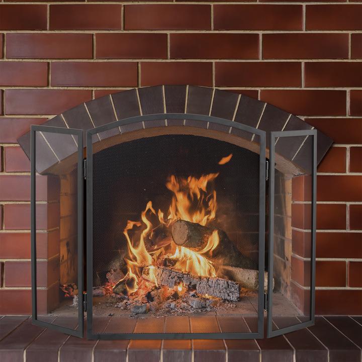 Actual product image Relaxdays Spark protection grille (96 x 1 x 62 cm)