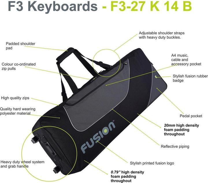 Image du produit Fusion Sac pour clavier 14 (Clavier)