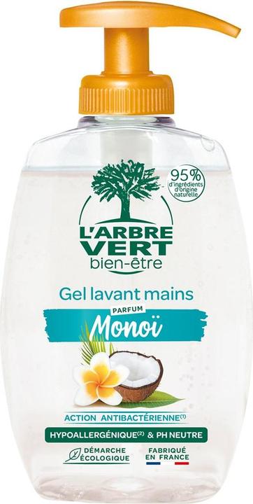 Produktbild L'arbre vert Ökologische Handseife Monoï (Flüssigseife, 300 ml)