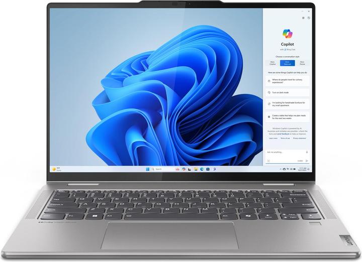 Lenovo Yoga 7 (14", AMD Ryzen 7 8840HS, 16 Go, 1000 Go, DE)