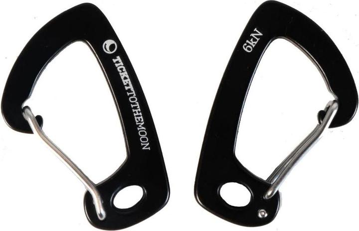 Ticket To The Moon Carabiner