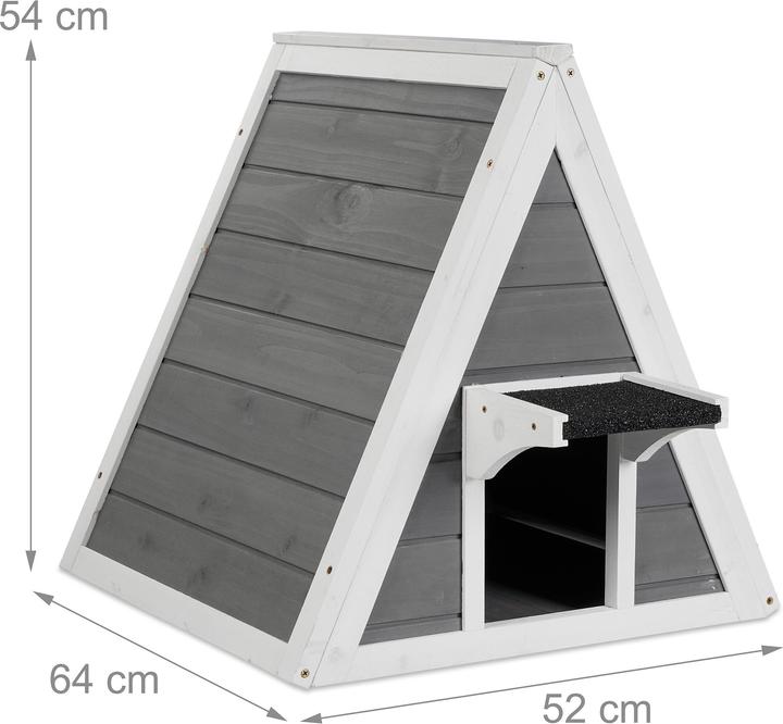 Actual product image Relaxdays Cat house (Cat)