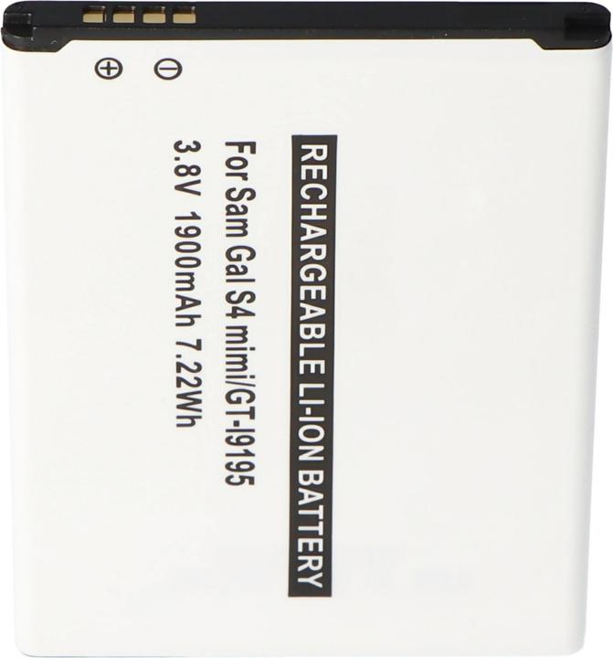 Actual product image Samsung Battery Galaxy S4 Mini replica battery, GT-I9195, GT-I9190, GT-I9192, B500BE