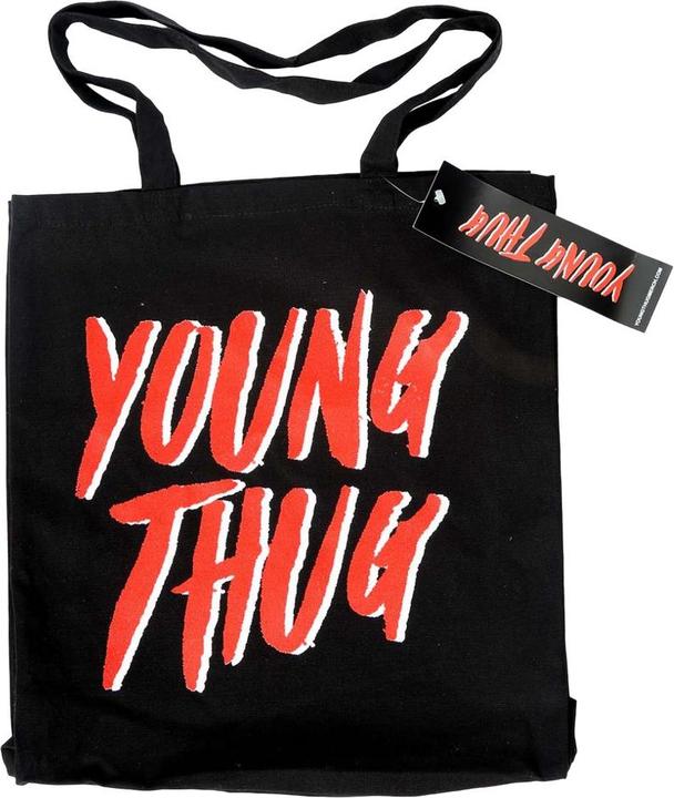 Young Thug Tragetasche Logo Baumwolle