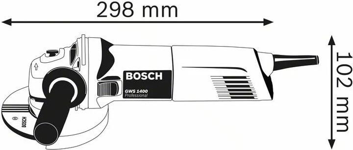 Produktbild Bosch Professional Gws 1400 (125 mm)