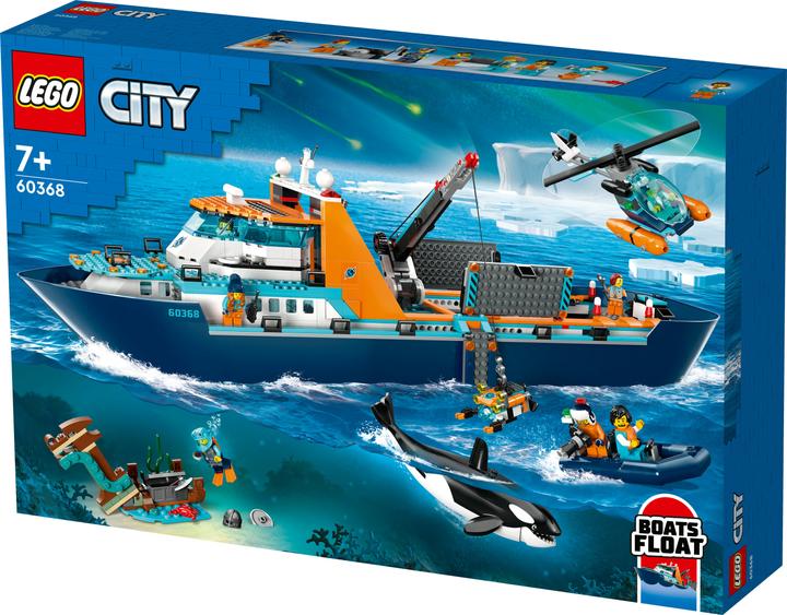 Actual product image LEGO Arctic research vessel (60368, LEGO City)