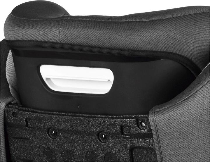 Actual product image KinderKraft Junior Fix 2 I-Size Rocket Grey (Child seat, ECE R129/i-Size Standard)