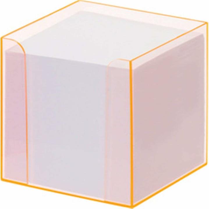 Folia Note box LUXBOX transparent incl. 800 notes white