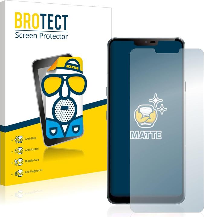Productafbeelding BROTECT Antireflecterende schermbeschermer mat (2 Stuk, LG G7 ThinQ)