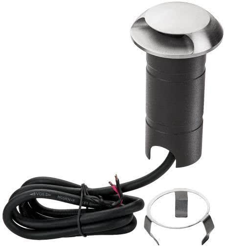 Sg Bodeneinbauspot LUNA DECO 3O 630014 3W 3000K 24V dimmbar IP67 500kg D60mm (13 lm, IP67)
