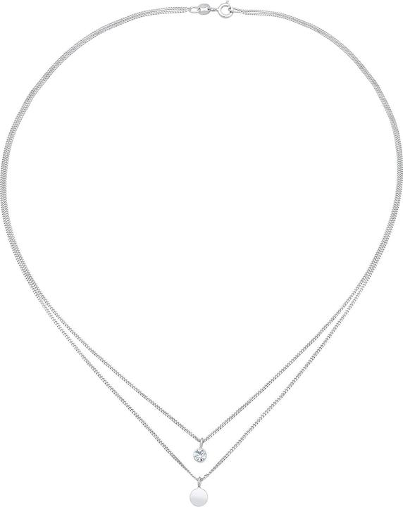 Image du produit Elli Plaquette (Argent sterling 925, Cristal de verre, 40 - 50 cm)
