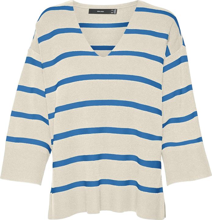 Produktbild Vero Moda V-Ausschnitt Tief angesetzte Schulter Pullover Strickpullover (XL)