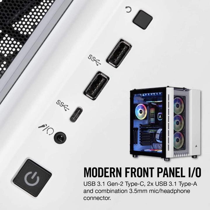 Actual product image Corsair 680X RGB (ATX, mATX, Mini-ITX, E-ATX)