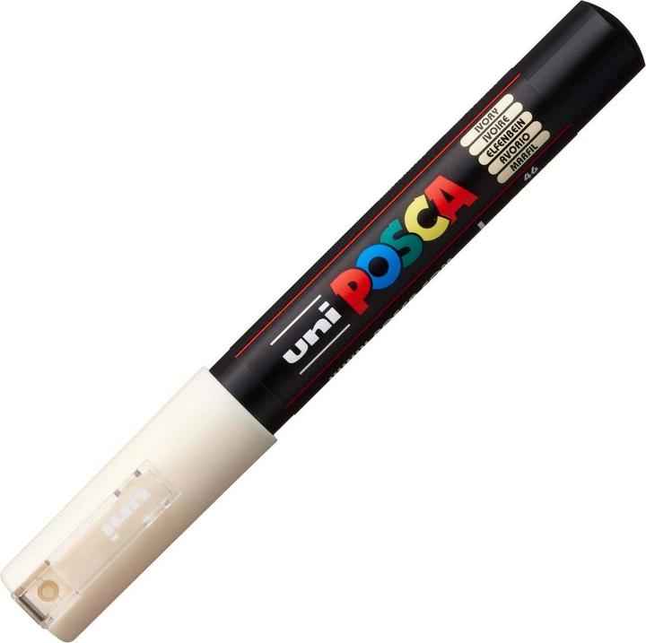 Produktbild Posca Marker PC-1M Rundspitze (White, 0.70 mm, 1 x)