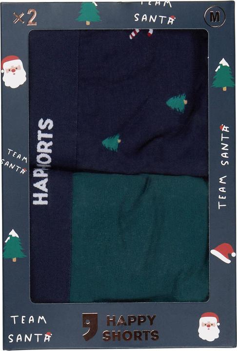Image du produit Happy shorts Retro Boxer Jersey XMAS (M, lot de 2)