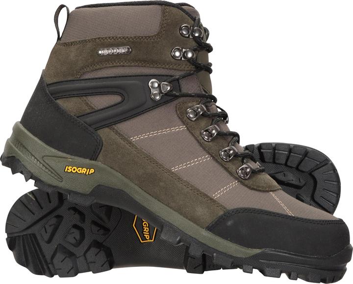 Immagine prodotto Mountain Warehouse Uomo Storm Extreme Suede Stivali da trekking impermeabili (42)