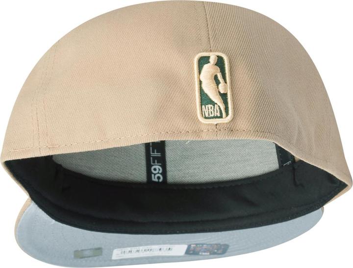 Image du produit New Era 59Fifty Fitted Cap - Milwaukee Bucks camel beige (6 7/8)