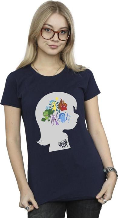Image du produit Disney - T-shirt INSIDE OUT HEAD SILHOUETTE - Femme (M)