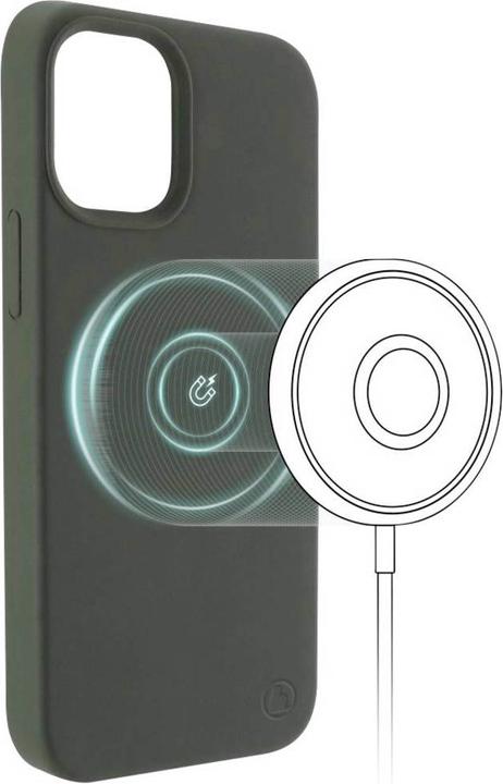 Actual product image Hama MagCase Finest Feel PRO Cell Phone Protective Case 13.7 cm (5.4" ) Cover Green (Apple iPhone 12 mini)
