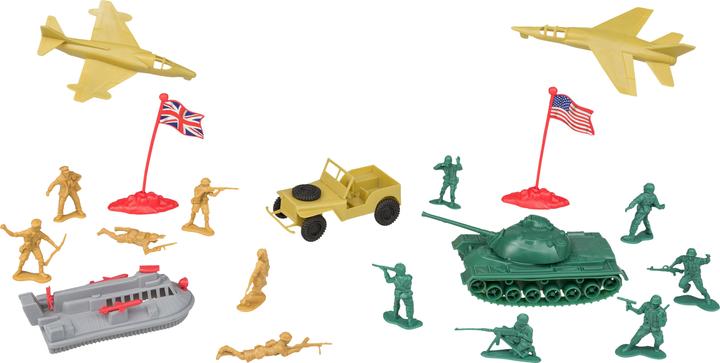 Produktbild Idena Spielfiguren-Set Armee 19teilig