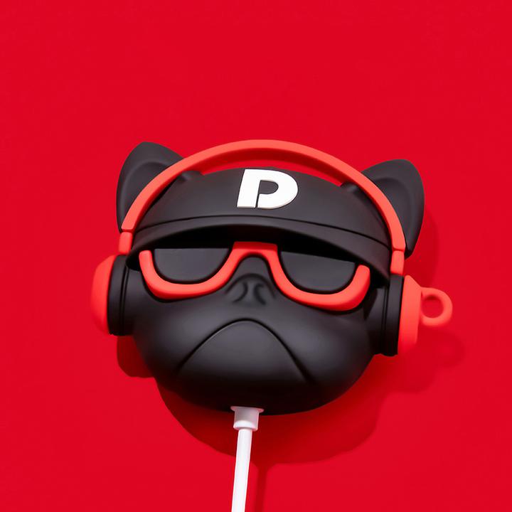 Image du produit PhoneLook Coque Pro Hip-hop Bulldog lunette de soleil écouteur (Sac pour écouteurs)