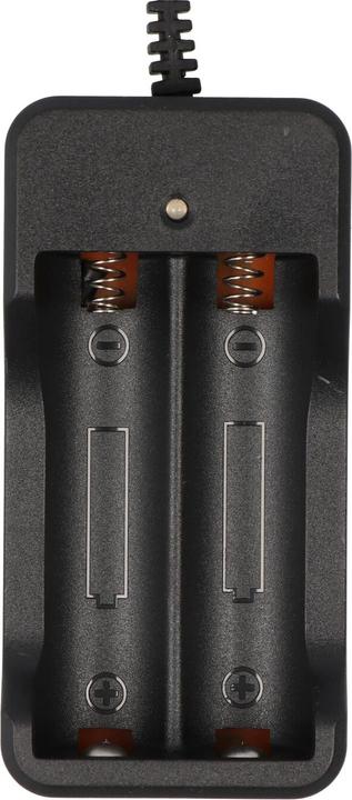 Actual product image AccuCell Ladegerät für 1 oder 2 Stück 18650 Li-ion Akku, 17670 Li-ion Akku (Chargers without battery)