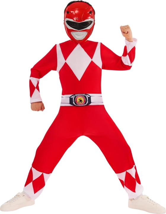 Produktbild Power Rangers Kostüm ‘” ’Roter Power Ranger“ (140)