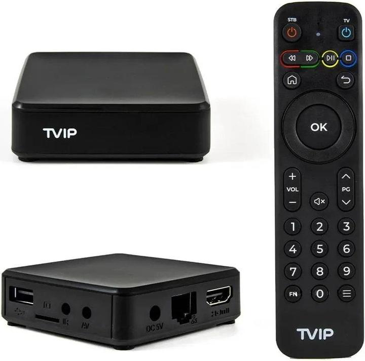Produktbild Extralink TV-Box TVIP S-Box v.710 mit 4K HDMI Unterstützung (8 GB, Android 11)