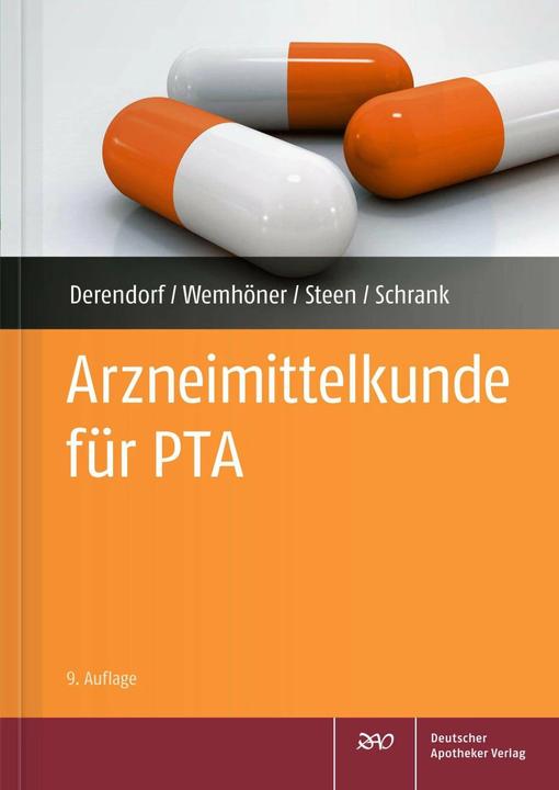 Produktbild Arzneimittelkunde für PTA (Deutsch, Derendorf, Hartmut, 2019)