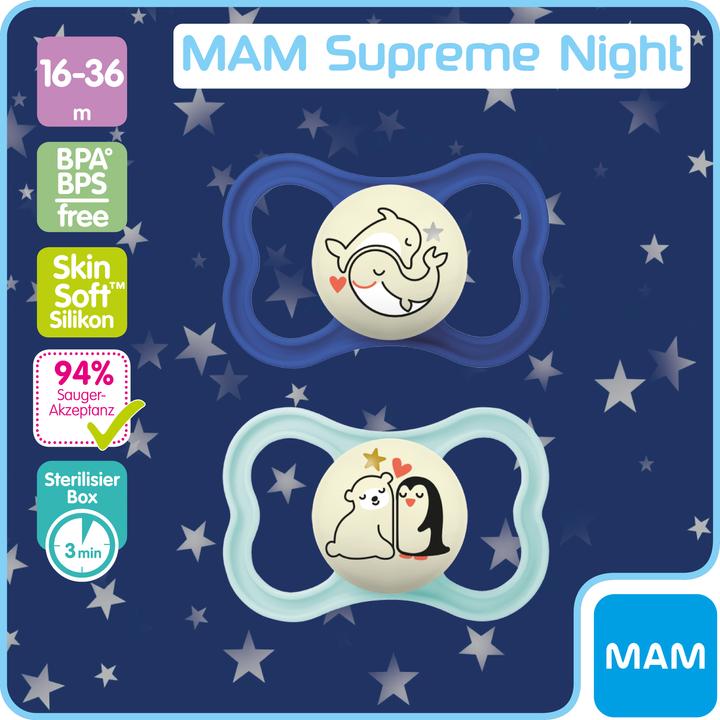Produktbild MAM Supreme Night (2 x, 16 - 36 Monate)