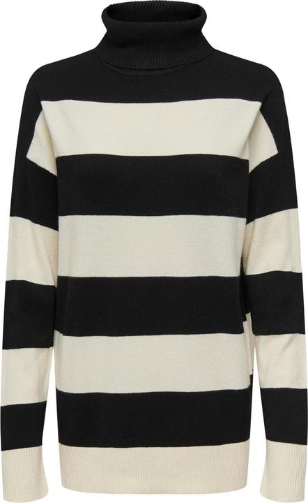 Only Langer Rollkragen Strickpullover