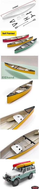 Immagine prodotto Rc4Wd Set di canoe in scala 1/10 Ultra per TF2 FJ55