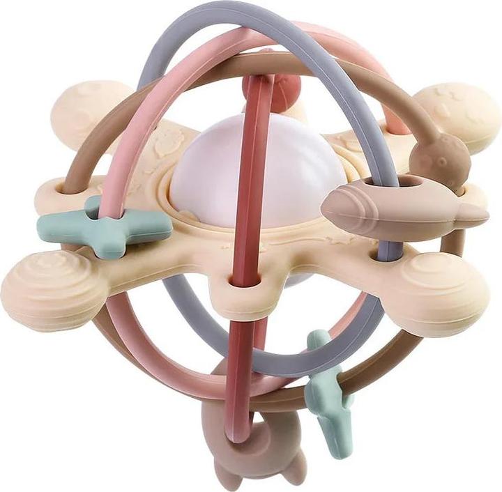 Immagine prodotto Activity Board Sonaglio e Teether Sensoriale Palla in Silicone Giocattolo neonato per bambini Giochi per lo