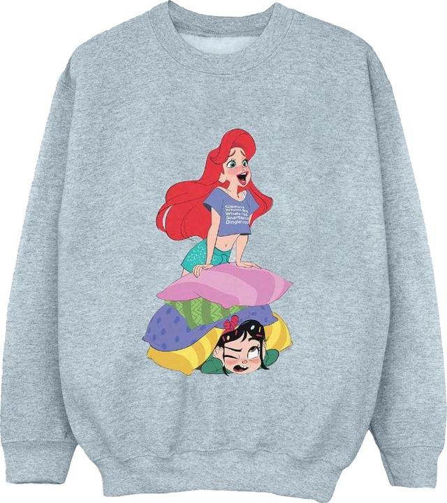 Produktbild Disney Wreck It Ralph Ariel And Vanellope Sweatshirt Mädchen (140, 146)