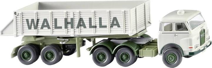 Wiking 0677 12 H0 MAN Hinterkippersattelzug Pausbacke Walhalla Kalk